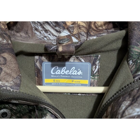 Cabela's Outfit Her Dry Plus Camo Hunting Hooded Coat & Jacket Layer Size SMALL - Picture 3 of 16